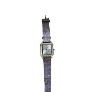 Embassy Watch Ladies Glitter Band NEVER WORN 90932 Needs Battery 90932